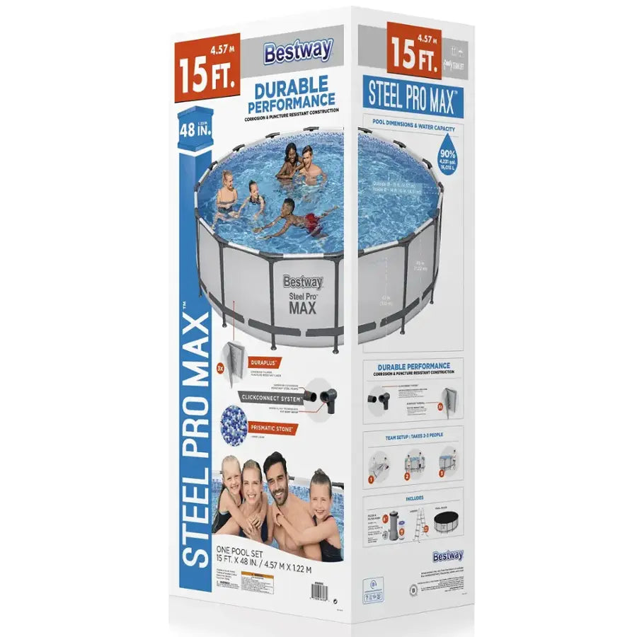 Bestway - Steel Pro MAX: Pool Set - 14'x42"