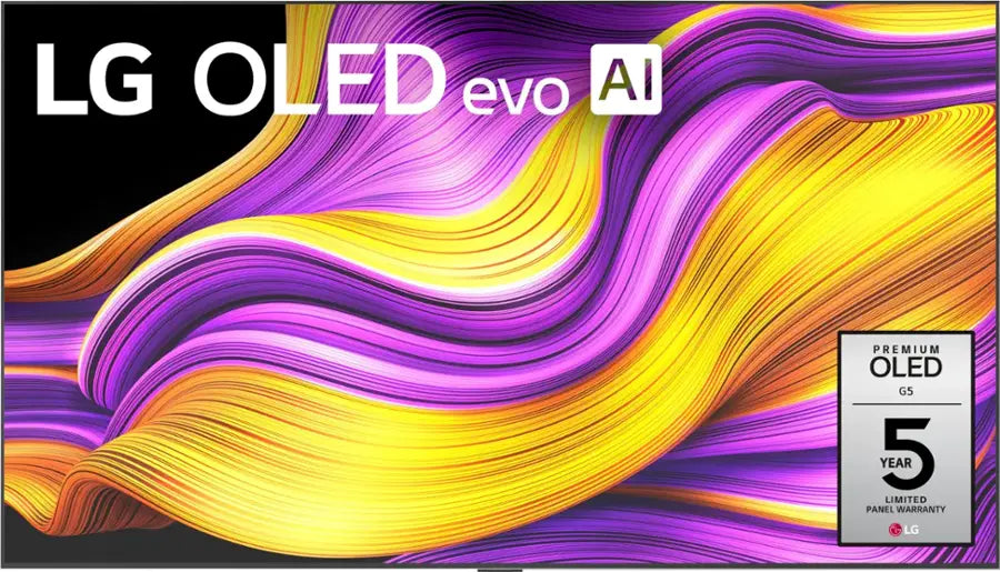 LG - 83" Class G5 Series OLED evo AI 4K UHD Smart webOS TV with One Wall Design (2025)