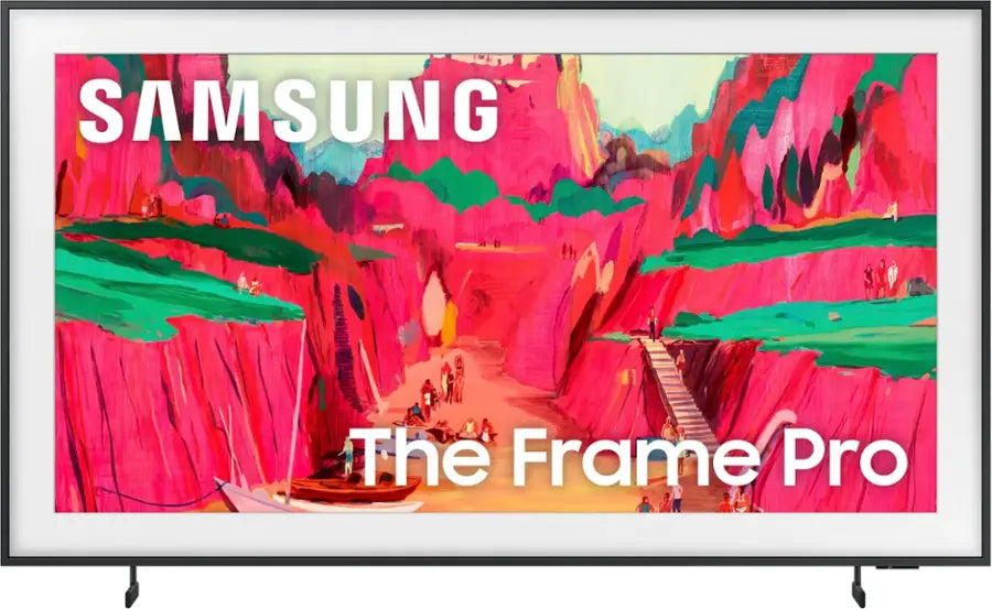 Samsung - 75” Class LS03FW The Frame Pro Series Neo QLED 4K UHD Art Mode SamsungVision AI Smart TV w/ Wall Mount (2025)