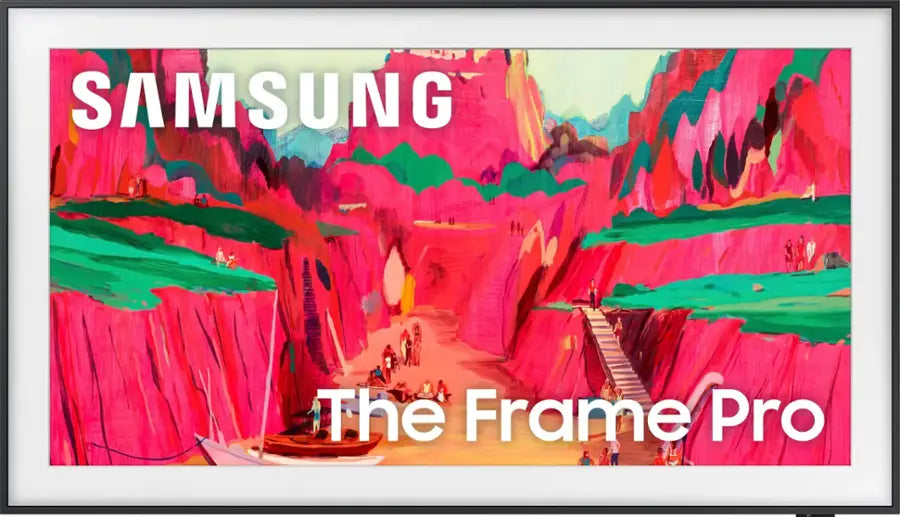 Samsung - 75” Class LS03FW The Frame Pro Series Neo QLED 4K UHD Art Mode SamsungVision AI Smart TV w/ Wall Mount (2025)