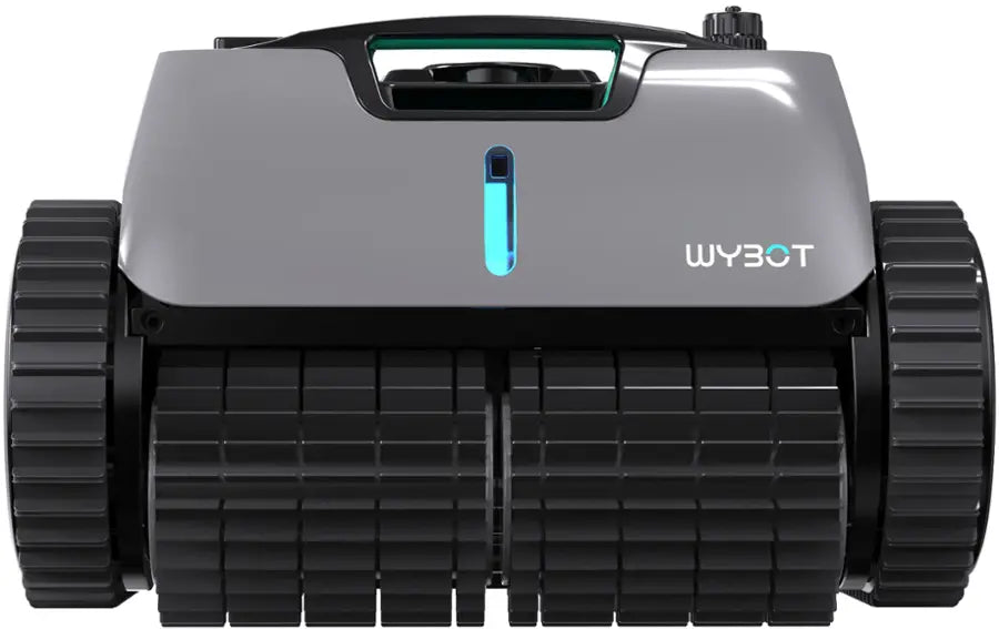 Wybot - C1 Pro Cordless Robotic Pool Cleaner for In-Ground Pools up to 1615sq.ft, Pool Vacuum with Infrared Sensors - Gray