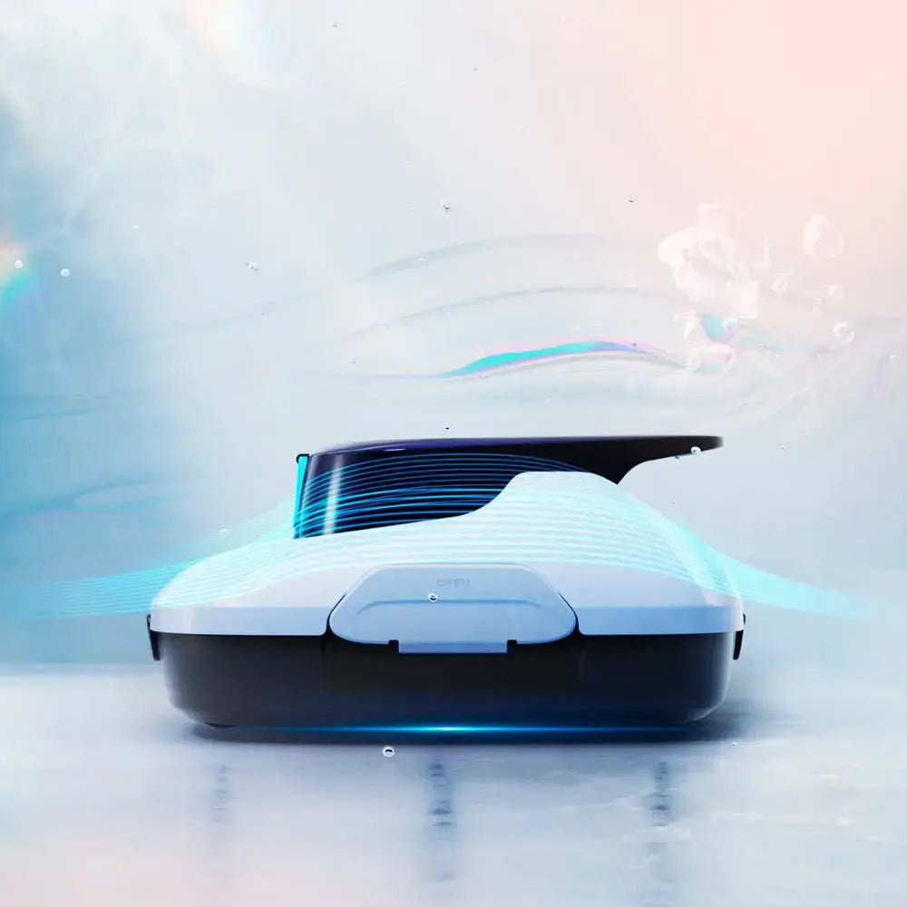 Aiper - Scuba 800 Cordless Robotic Pool Cleaner for Flat Above-Ground Pools up to 860sq.ft, Automatic Pool Vacuum - White