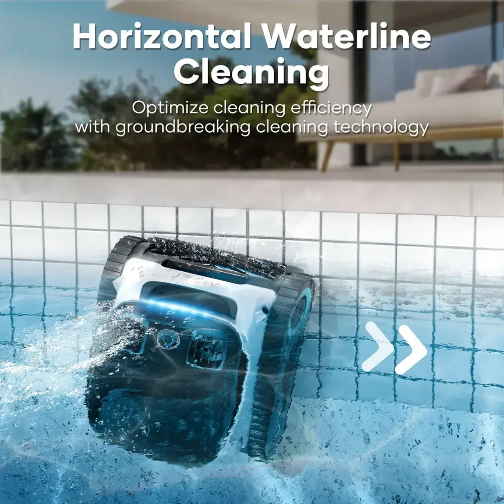 Aiper - Scuba N1 Pro Cordless Robotic Pool Cleaner for In-Ground Pools up to 2150sq.ft, Pool Vacuum with Infrared Sensors - White