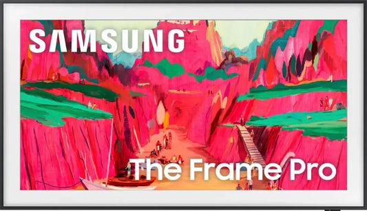 Samsung - 75” Class LS03FW The Frame Pro Series Neo QLED 4K UHD Art Mode SamsungVision AI Smart TV w/ Wall Mount (2025)